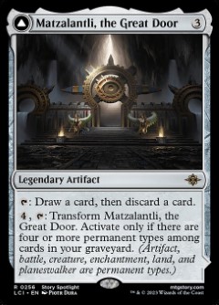 Matzalantli, the Great Door // The Core The Lost Caverns of Ixalan Bordless